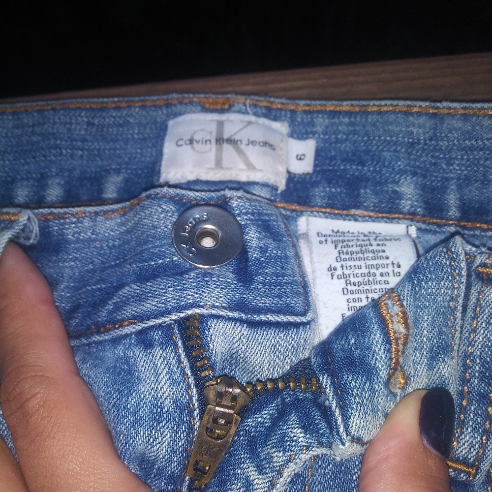 Calvin Klein Jeans light blue denim